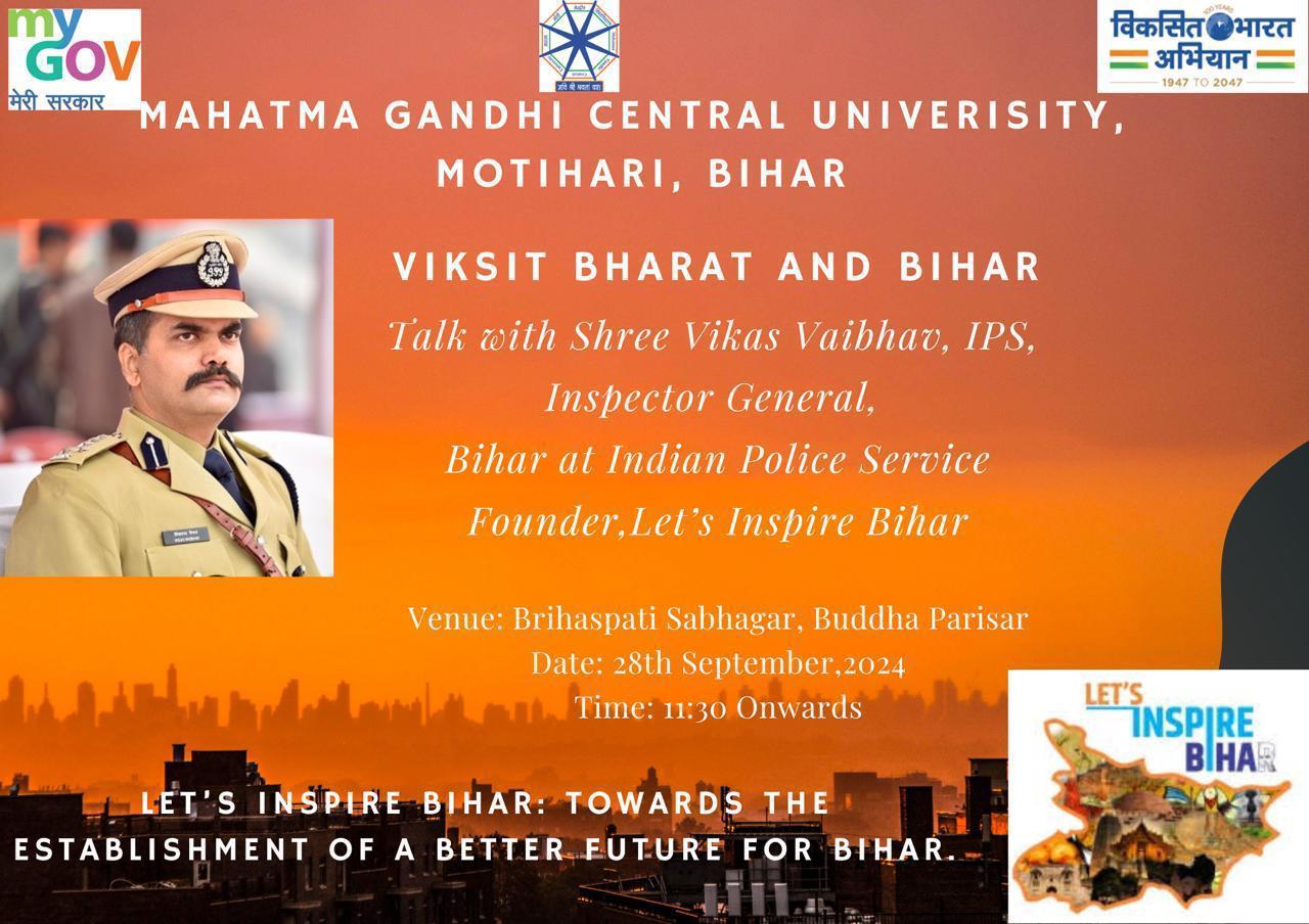 Seminar on "Viksit Bharat and Bihar"
